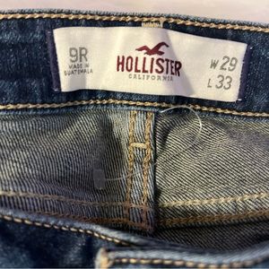 Hollister blue jeans size 9R woman